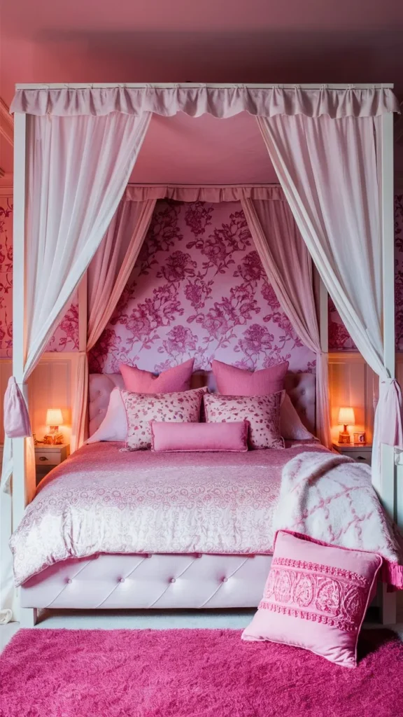 30+ Images of Bedroom Ideas Aesthetic Pink: Dreamy, Cozy, and Chic Inspiration