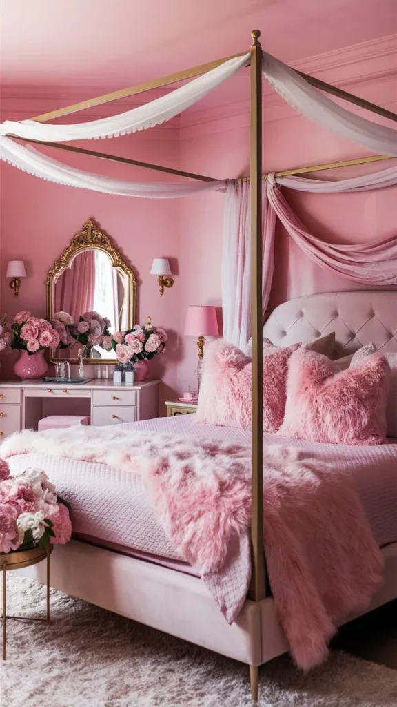 30+ Images of Bedroom Ideas Aesthetic Pink: Dreamy, Cozy, and Chic Inspiration