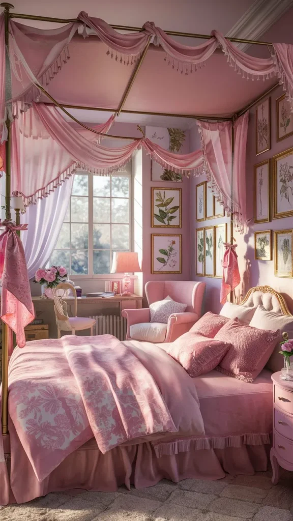 30+ Images of Bedroom Ideas Aesthetic Pink: Dreamy, Cozy, and Chic Inspiration