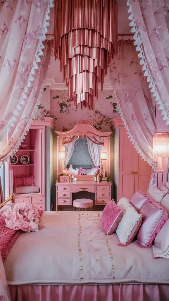 30+ Images of Bedroom Ideas Aesthetic Pink: Dreamy, Cozy, and Chic Inspiration