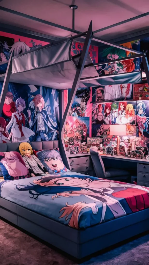 30+ Images of Bedroom Ideas Anime: Bring Your Favorite Characters to Life in Your Space!