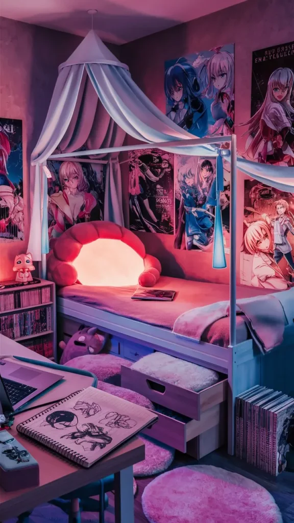 30+ Images of Bedroom Ideas Anime: Bring Your Favorite Characters to Life in Your Space!