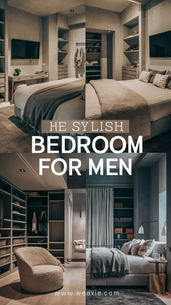 30+ Inspiring Bedroom Ideas for Men: Modern, Stylish, and Cozy Designs