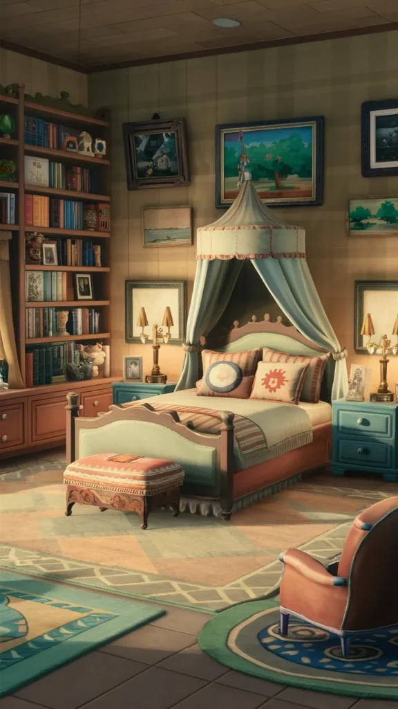 30+ Images of Inspiring Bedroom Ideas in Animal Crossing: New Horizons (ACNH)