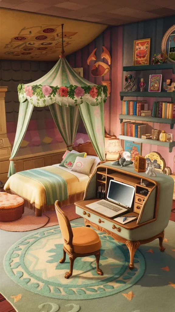 30+ Images of Inspiring Bedroom Ideas in Animal Crossing: New Horizons (ACNH)