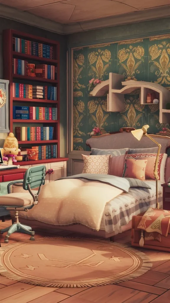 30+ Images of Inspiring Bedroom Ideas in Animal Crossing: New Horizons (ACNH)