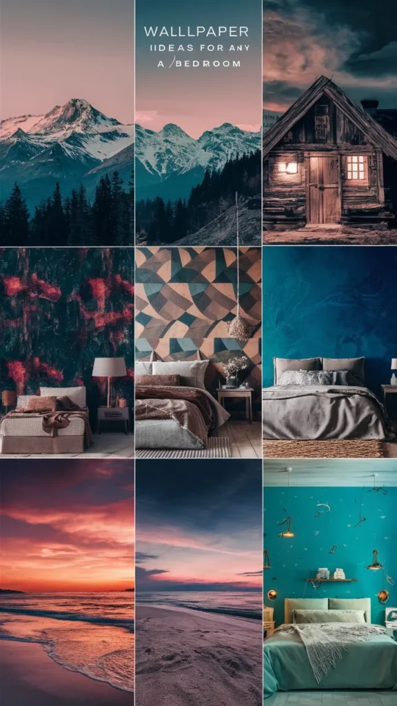 30+ Images of Stunning Wallpaper Ideas for Transforming Your Bedroom