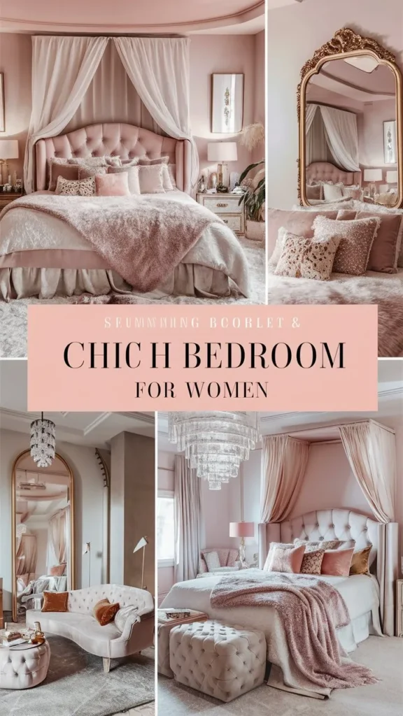 30+ Images of Chic Bedroom Ideas for Women: Elegant Designs to Inspire Your Space