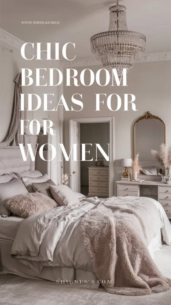 30+ Images of Chic Bedroom Ideas for Women: Elegant Designs to Inspire Your Space