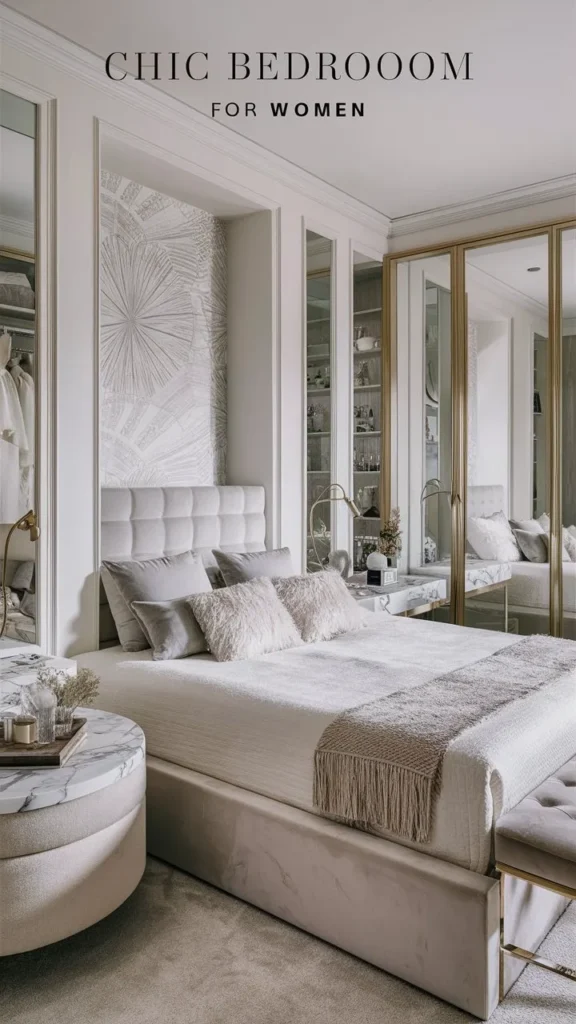 30+ Images of Chic Bedroom Ideas for Women: Elegant Designs to Inspire Your Space