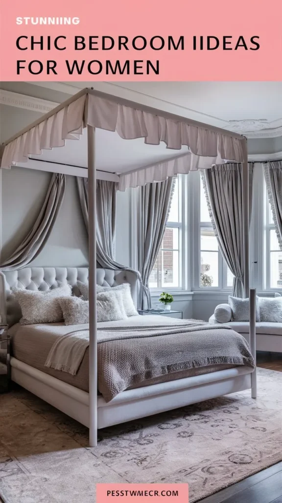 30+ Images of Chic Bedroom Ideas for Women: Elegant Designs to Inspire Your Space