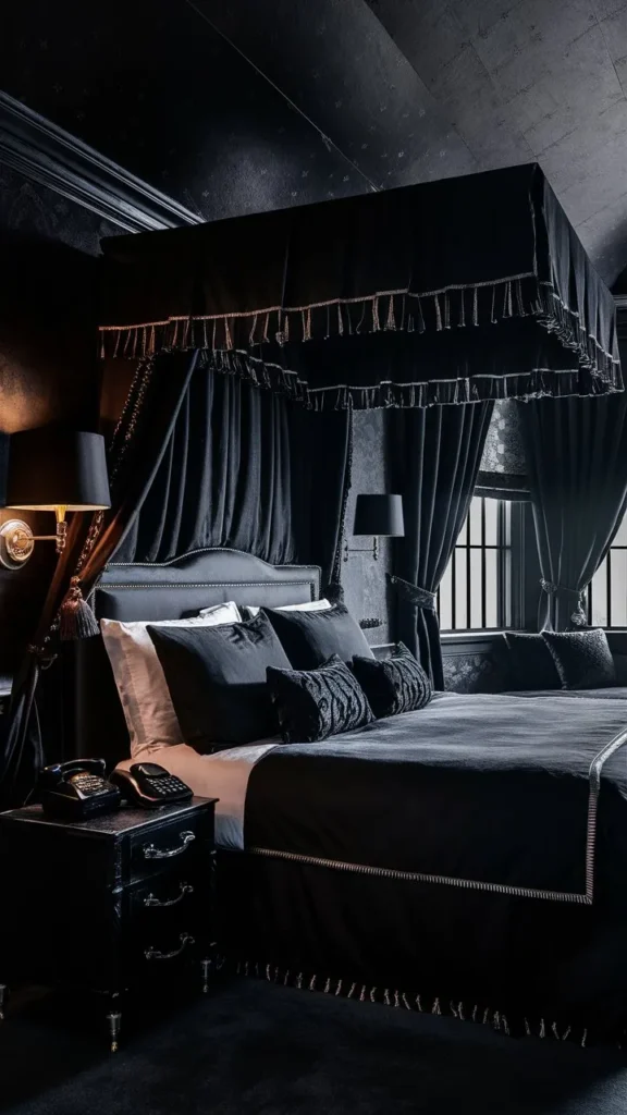 30+ Images of Bedroom Ideas in Black for a Sophisticated Touch