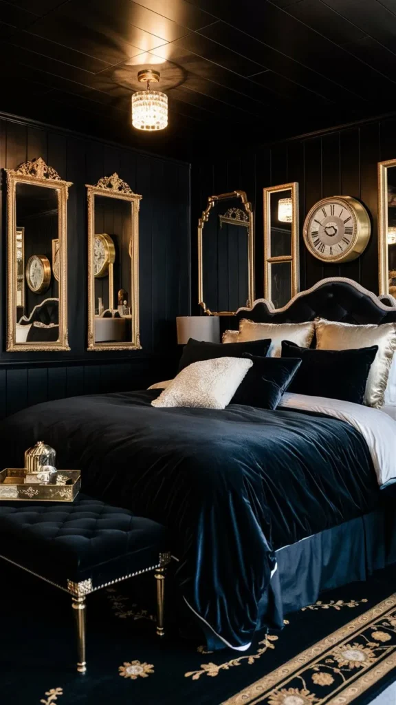 30+ Images of Bedroom Ideas in Black for a Sophisticated Touch