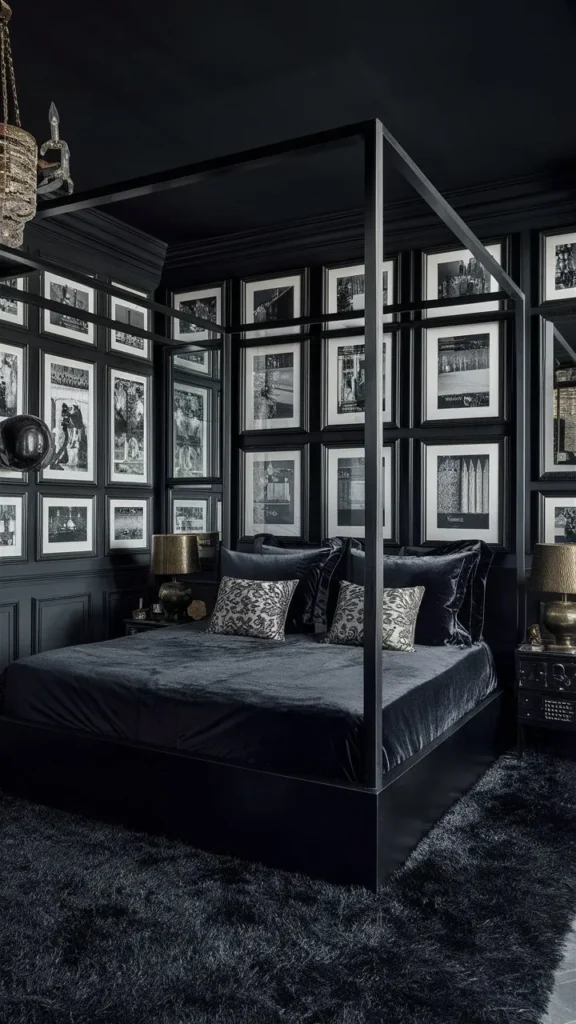 30+ Images of Bedroom Ideas in Black for a Sophisticated Touch