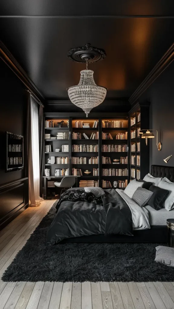 30+ Images of Bedroom Ideas in Black for a Sophisticated Touch