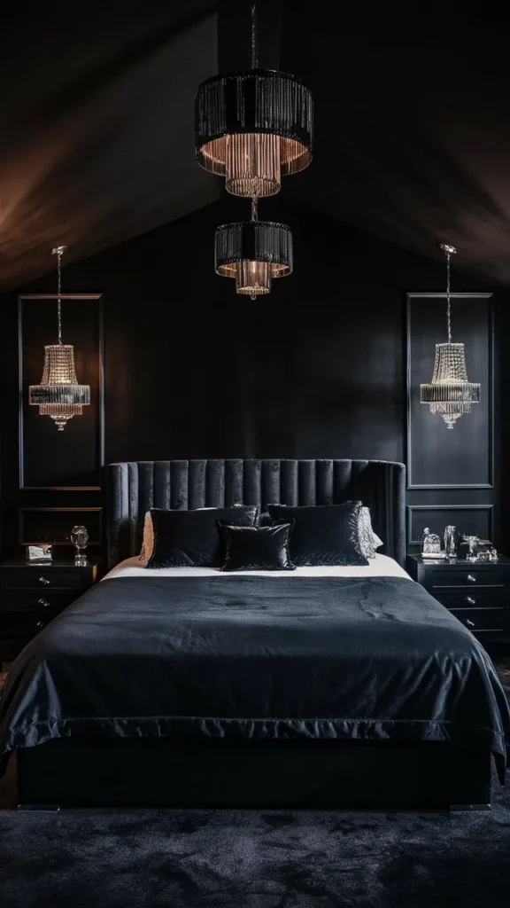 30+ Images of Bedroom Ideas in Black for a Sophisticated Touch