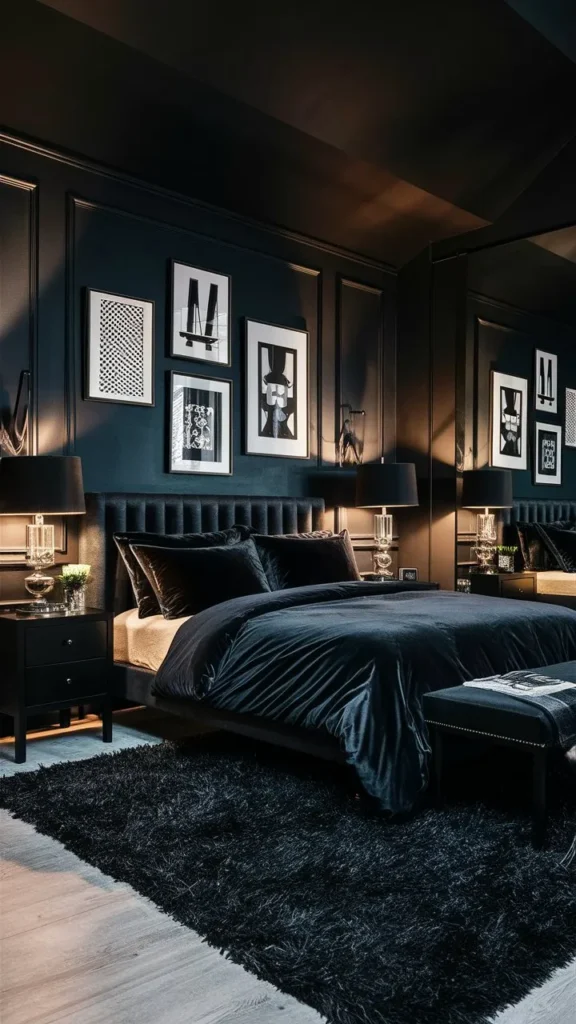 30+ Images of Bedroom Ideas in Black for a Sophisticated Touch