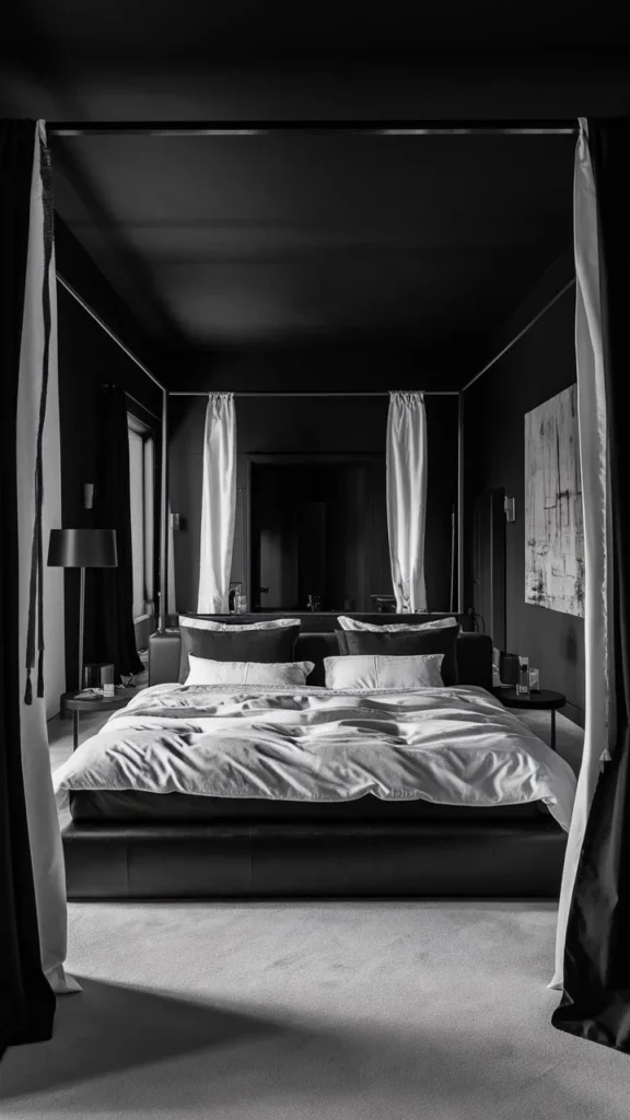 30+ Images of Bedroom Ideas in Black for a Sophisticated Touch