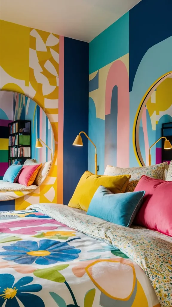 30+ Images of Colorful Bedroom Ideas to Brighten Your Space