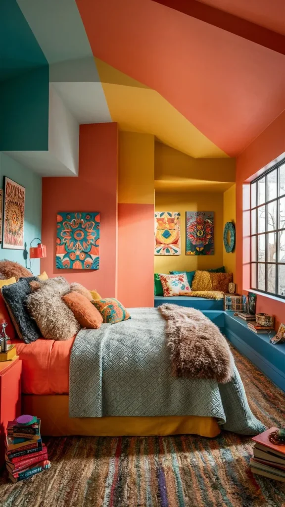 30+ Images of Colorful Bedroom Ideas to Brighten Your Space