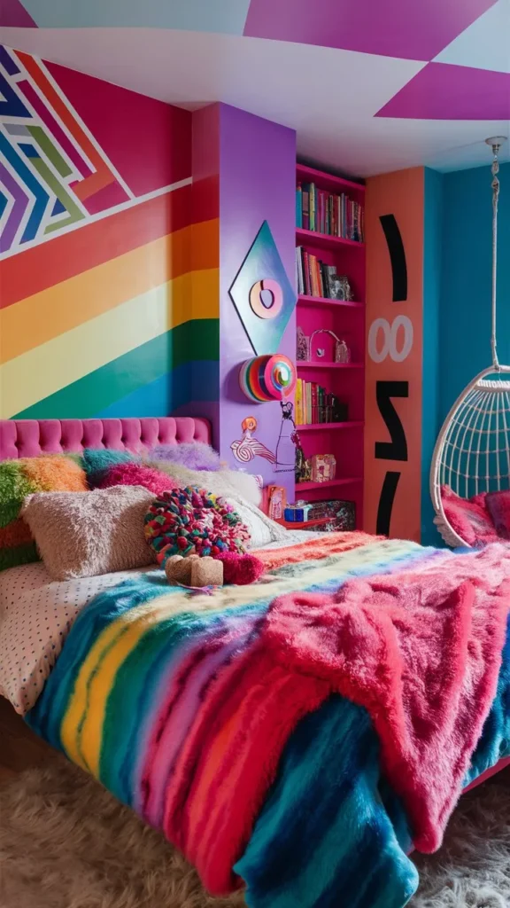 30+ Images of Colorful Bedroom Ideas to Brighten Your Space