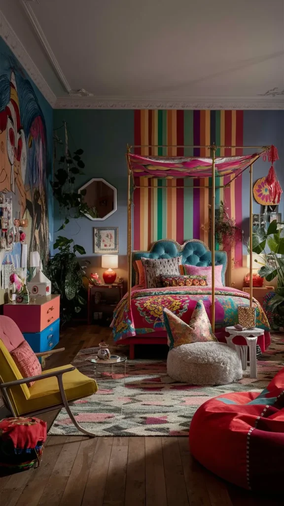 30+ Images of Colorful Bedroom Ideas to Brighten Your Space