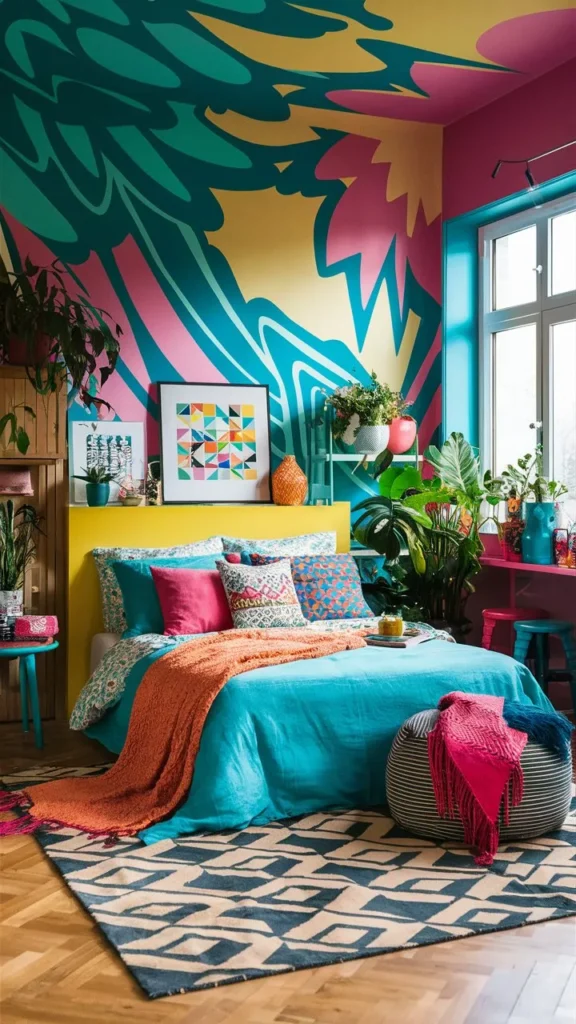 30+ Images of Colorful Bedroom Ideas to Brighten Your Space