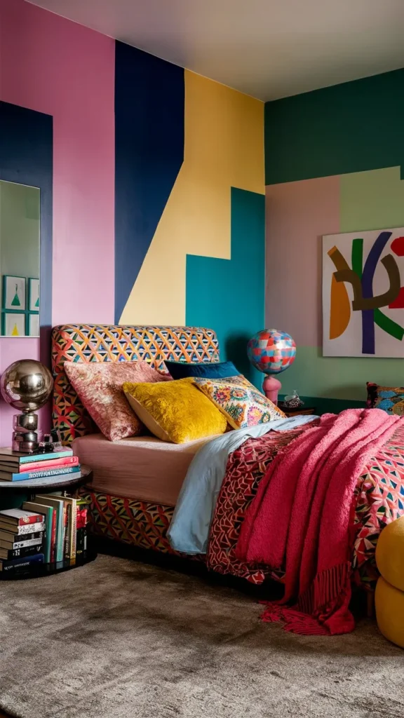 30+ Images of Colorful Bedroom Ideas to Brighten Your Space