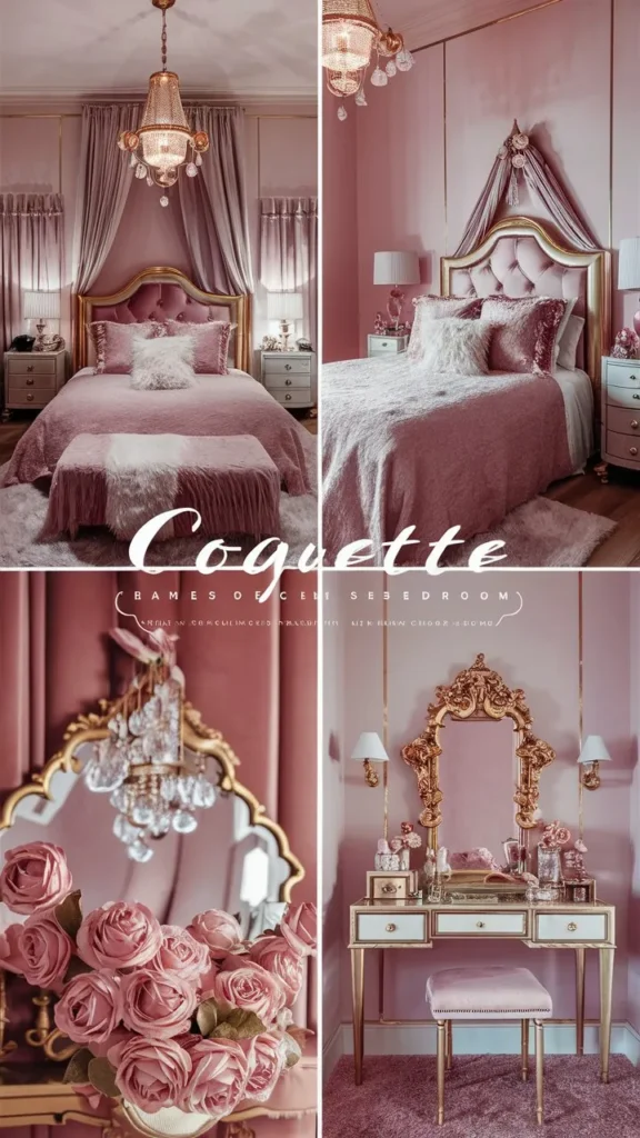 30+ Images of Coquette Bedroom Ideas for a Chic and Feminine Space