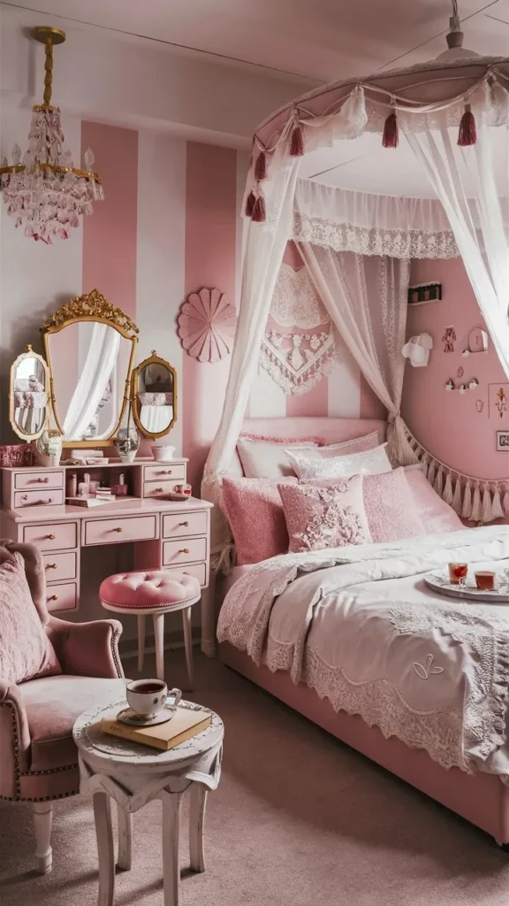 30+ Images of Coquette Bedroom Ideas for a Chic and Feminine Space