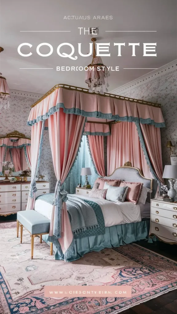 30+ Images of Coquette Bedroom Ideas for a Chic and Feminine Space