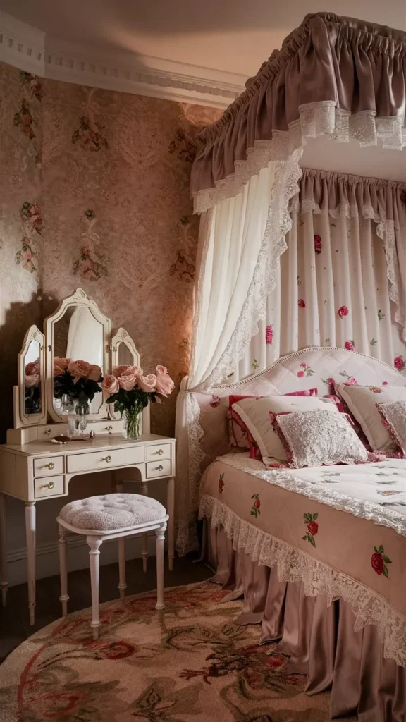 30+ Images of Coquette Bedroom Ideas for a Chic and Feminine Space