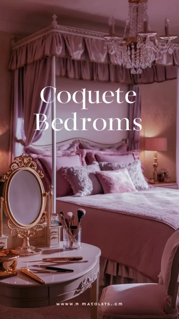 30+ Images of Coquette Bedroom Ideas for a Chic and Feminine Space