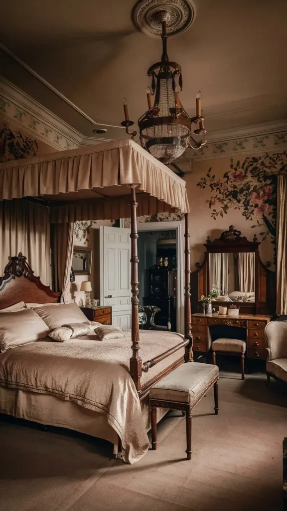 30+ Images of Timeless Antique Bedroom Ideas for Vintage Lovers