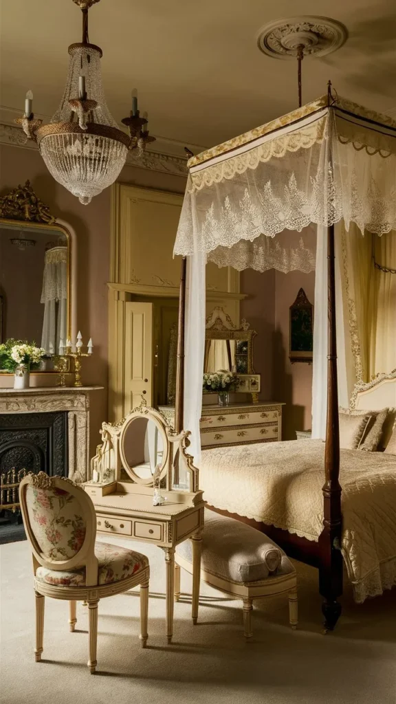 30+ Images of Timeless Antique Bedroom Ideas for Vintage Lovers