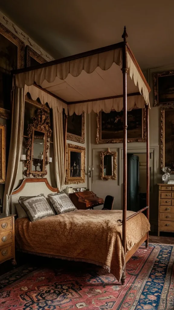 30+ Images of Timeless Antique Bedroom Ideas for Vintage Lovers