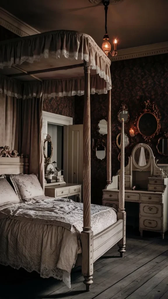 30+ Images of Timeless Antique Bedroom Ideas for Vintage Lovers