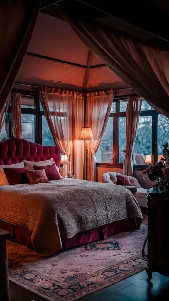 30+ Images of Stunning Burgundy Bedroom Ideas for a Bold and Cozy Space