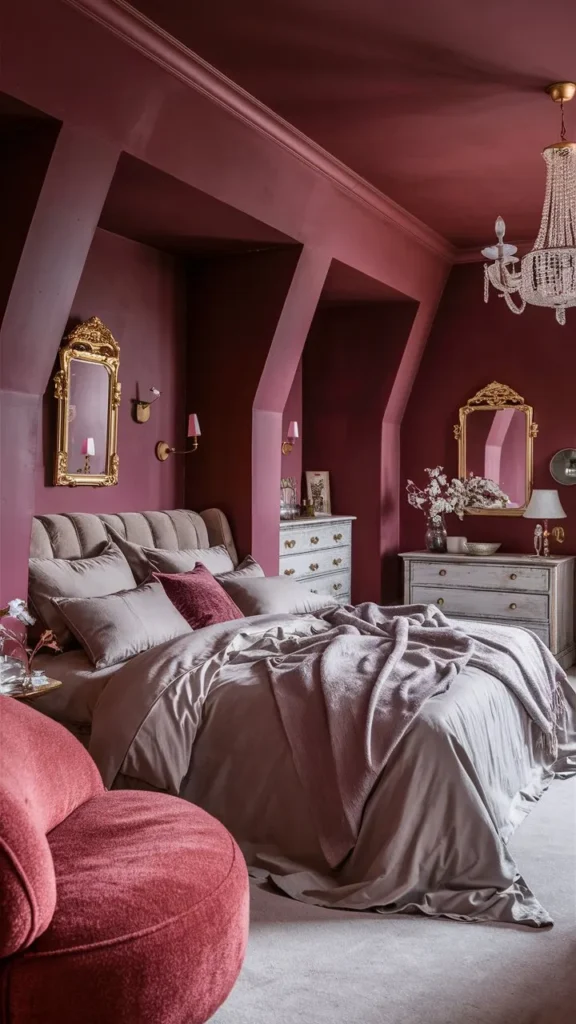 30+ Images of Stunning Burgundy Bedroom Ideas for a Bold and Cozy Space