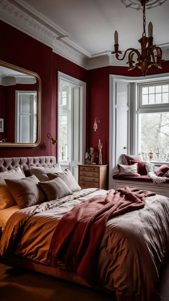 30+ Images of Stunning Burgundy Bedroom Ideas for a Bold and Cozy Space