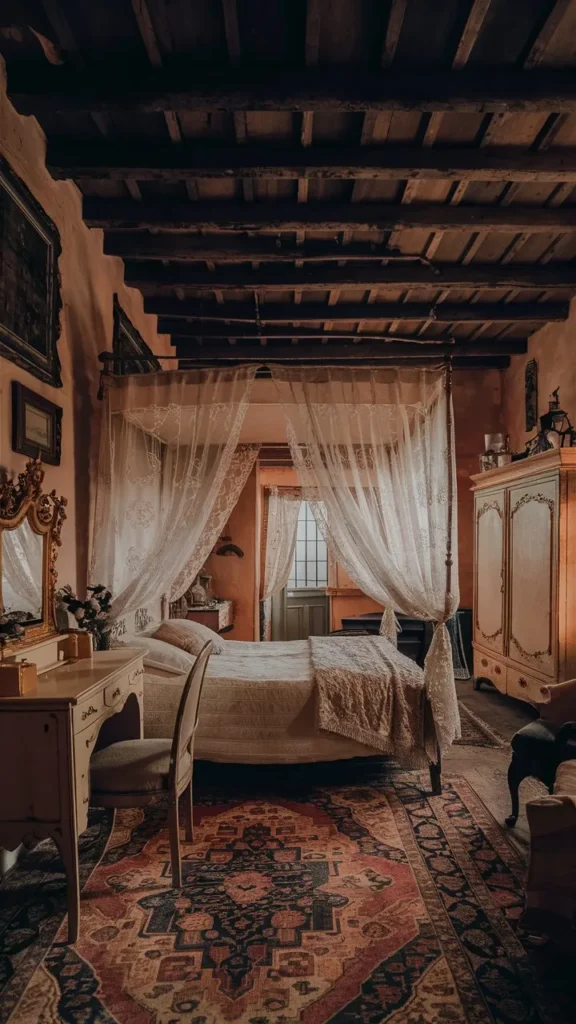 30+ Images of Timeless Antique Bedroom Ideas for Vintage Lovers