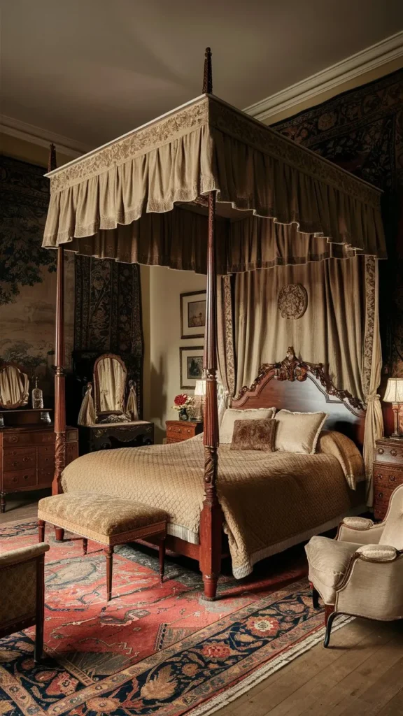 30+ Images of Timeless Antique Bedroom Ideas for Vintage Lovers