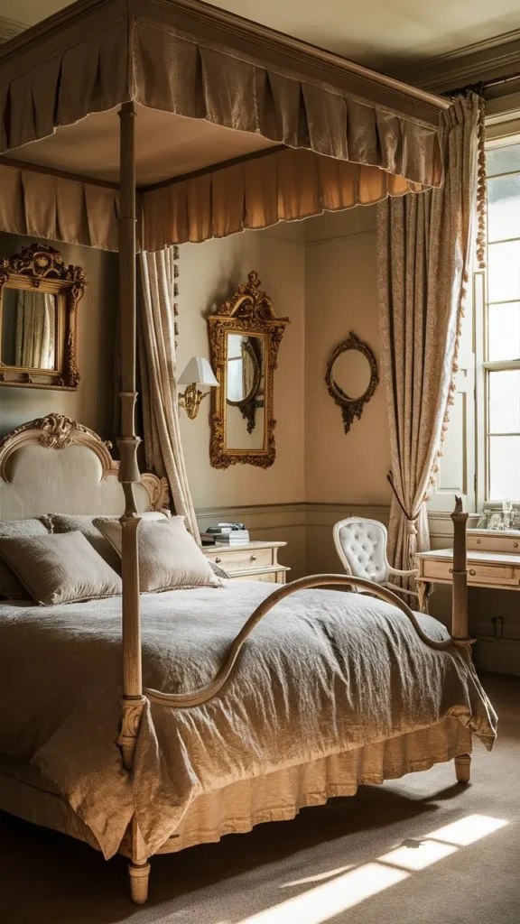 30+ Images of Timeless Antique Bedroom Ideas for Vintage Lovers